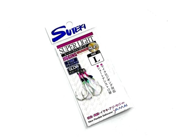 SUTEKI Glow Flasher Super Light Jigging Assist Hook - Image 3