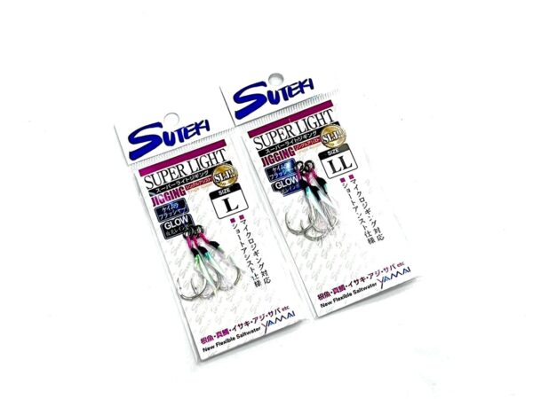 SUTEKI Glow Flasher Super Light Jigging Assist Hook