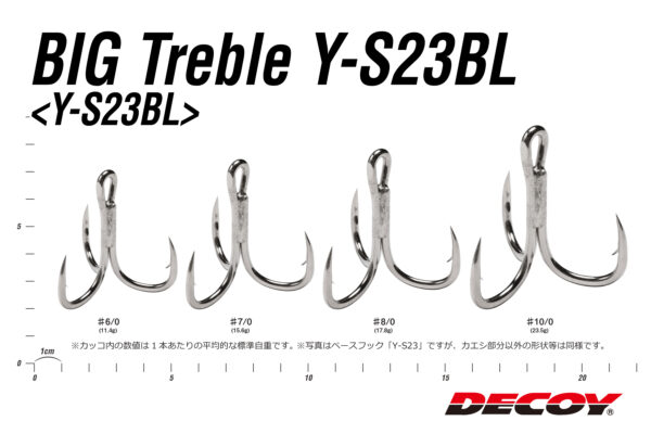 DECOY Big Treble Y-S23BL - Image 4